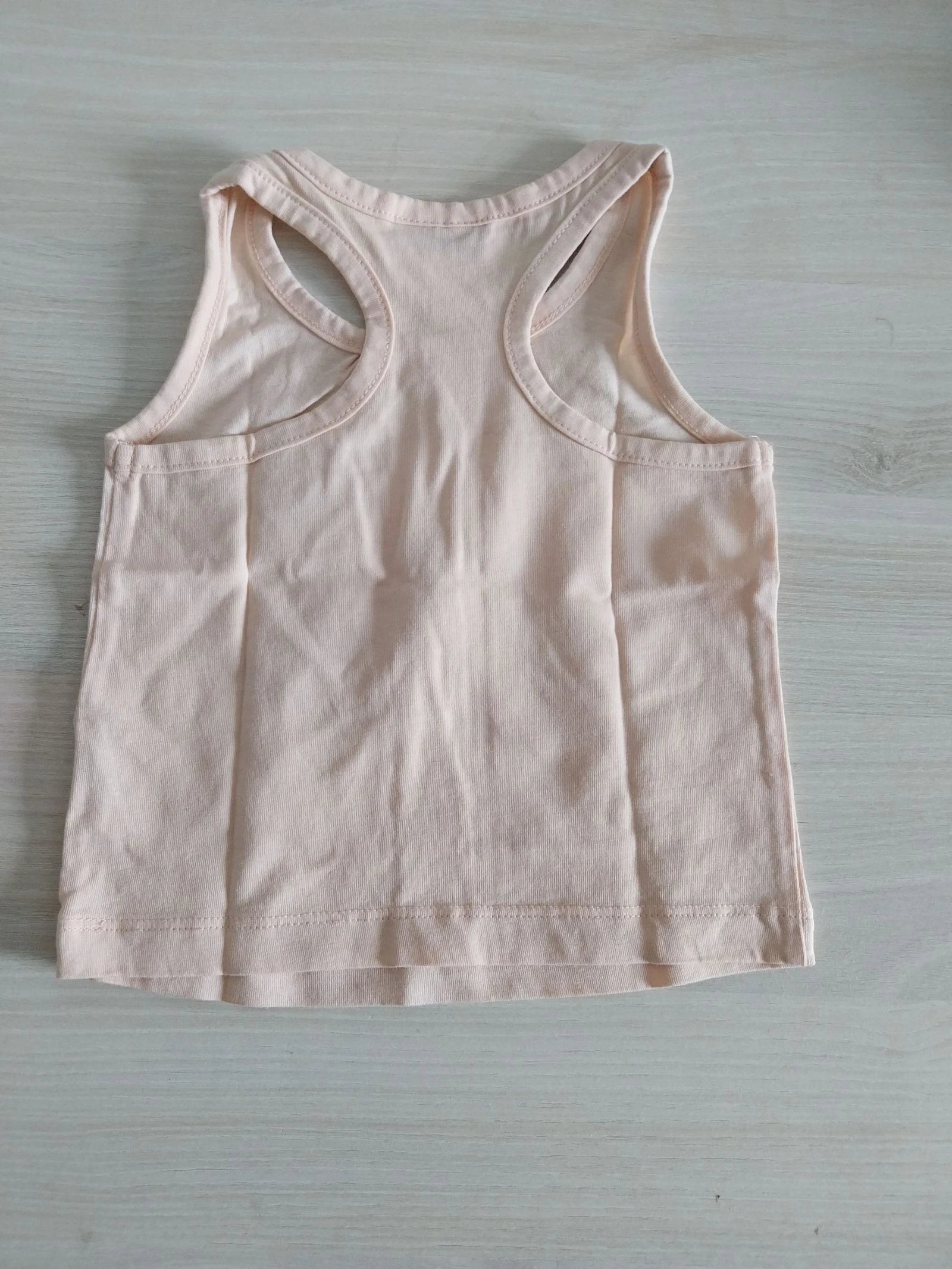 Sleeveless top with heart for girl 12 months – photo 3